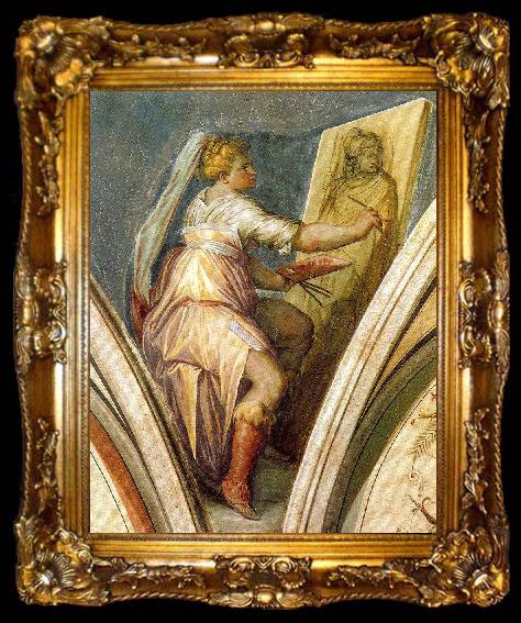 framed  Giorgio Vasari la pittura, ta009-2